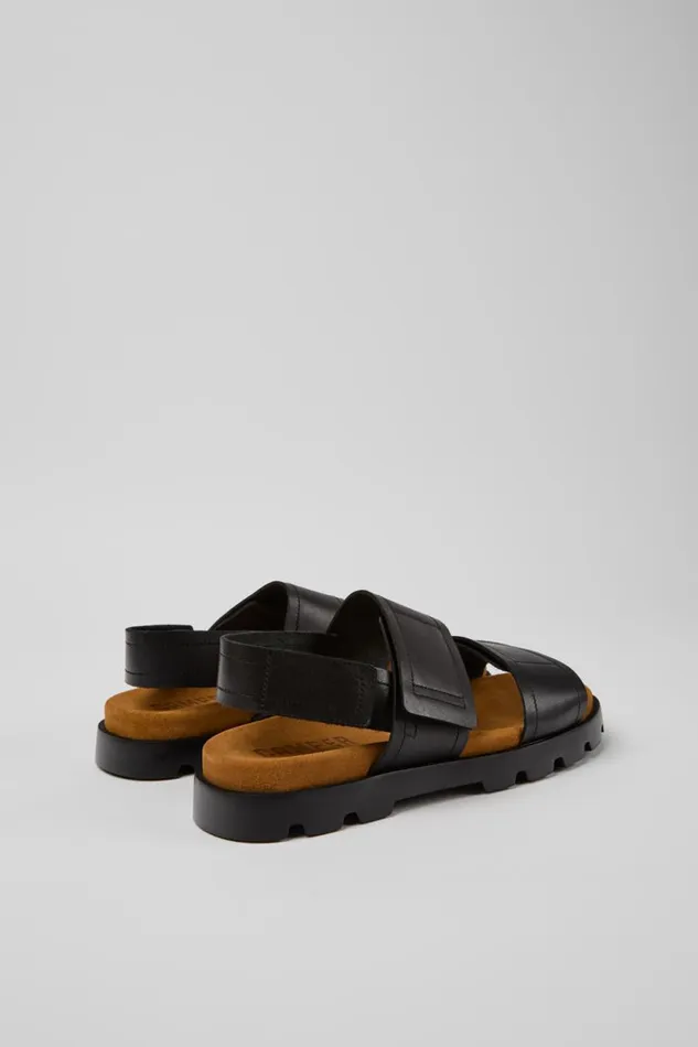 Sandals Men Camper Brutus Sandal Black Leather Sandals Sandals Men Camper Brutus Sandal Black Leather Sandals