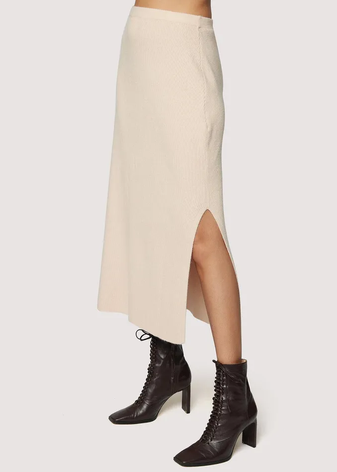Sandy Rock Midi Skirt Sand Women Lost Wander Skirts