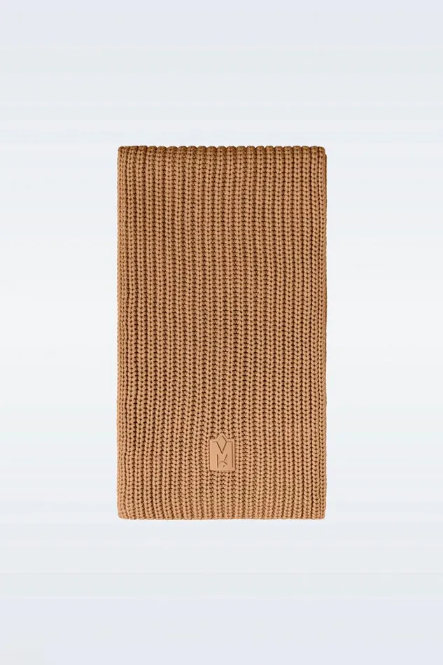 Scarves Men Mackage NELL Rectangular Merino Wool Scarf Neon