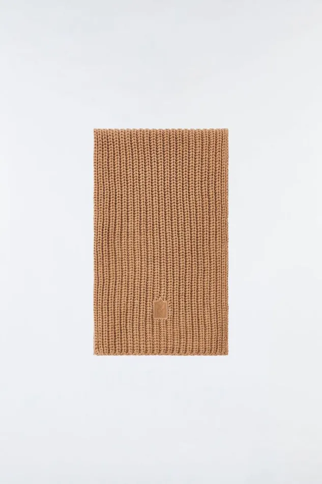 Scarves Men Mackage NELL Rectangular Merino Wool Scarf Neon