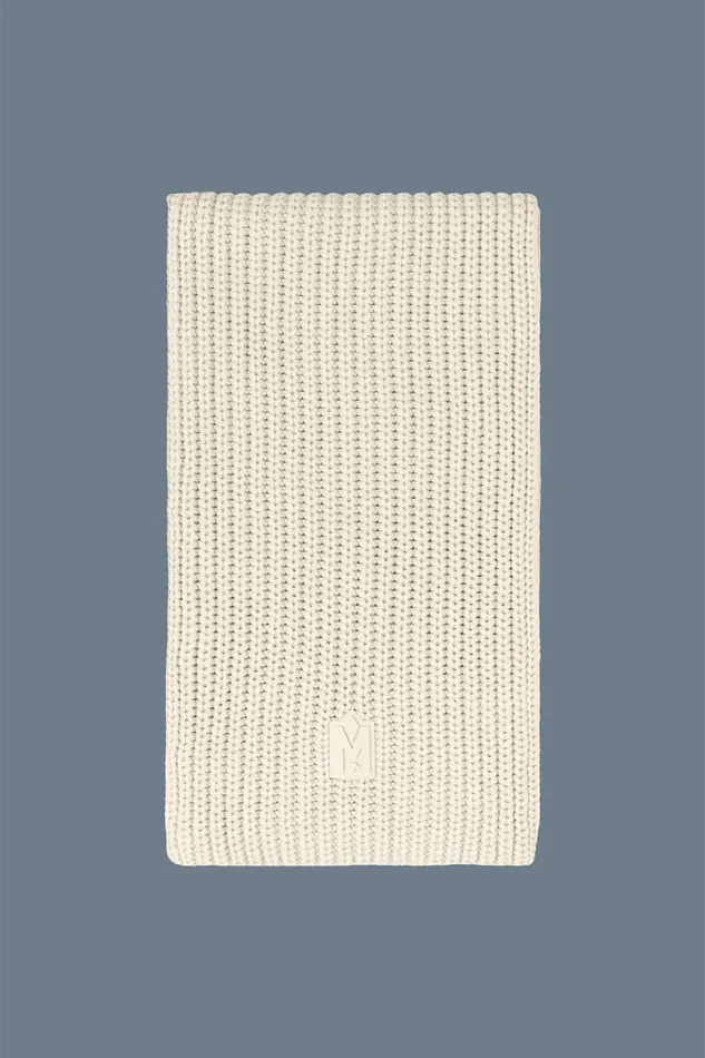 Scarves Men Mackage NELL Rectangular Merino Wool Scarf Neon