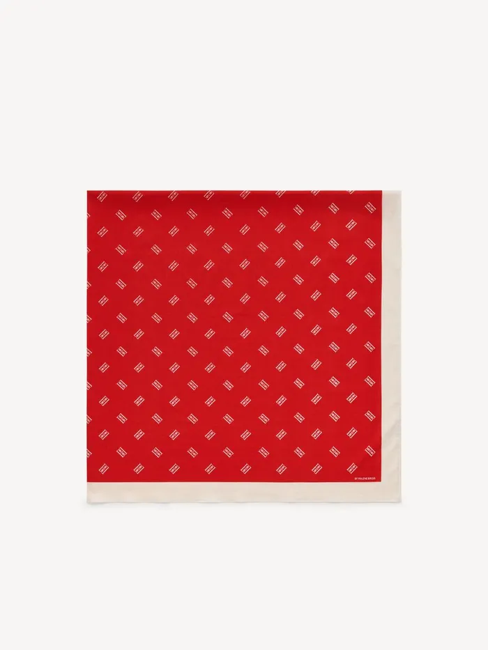 Scarves Women By Malene Birger Cialos Cotton Scarf Dark Chilli