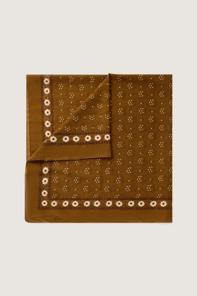 Scarves Women Soeur CLASSIC SCARF Brownoffwhite