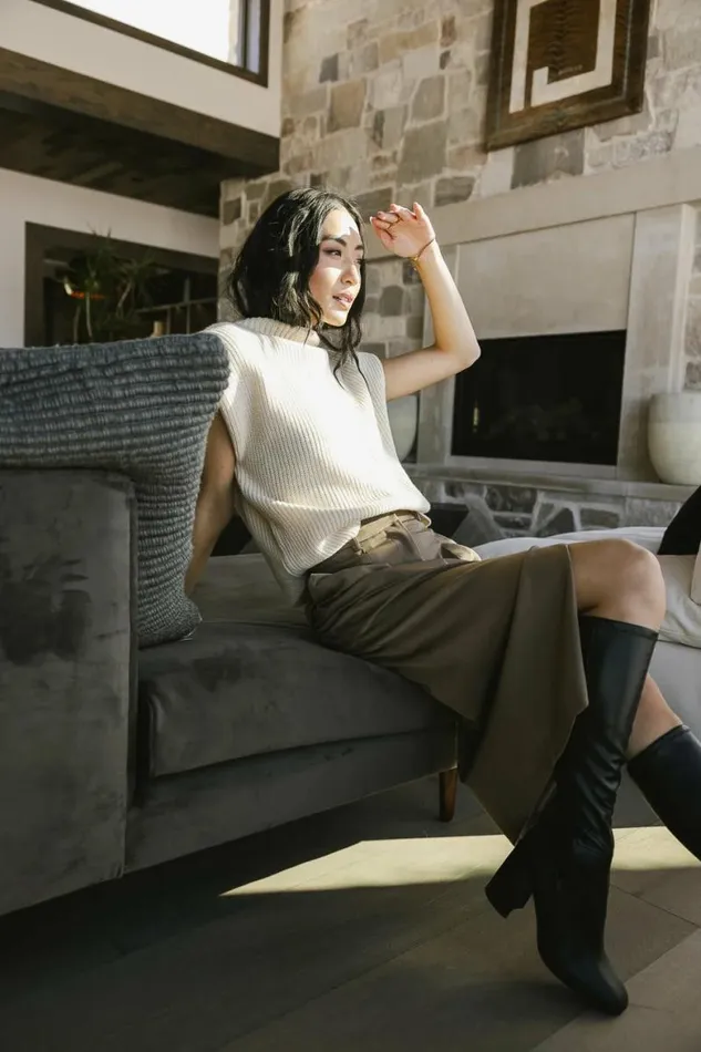 Selena Skirt Mocha Women Bohme Skirts