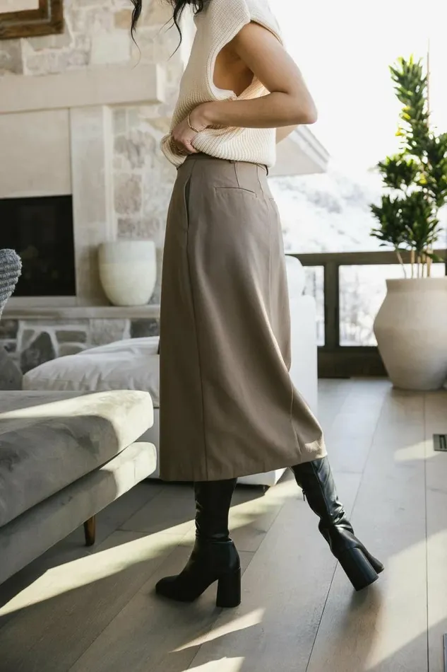 Selena Skirt Mocha Women Bohme Skirts