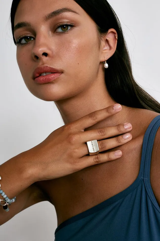 Serra Ring Silver Women Chan Luu Rings