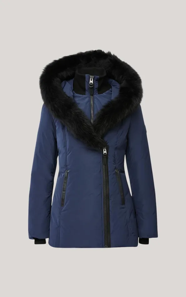 Shearling Jackets Women Mackage ADALI Down Coat With Sheepskin Signature Mackage Collar Black Shearling Jackets Women Mackage ADALI Down Coat With Sheepskin Signature Mackage Collar Black