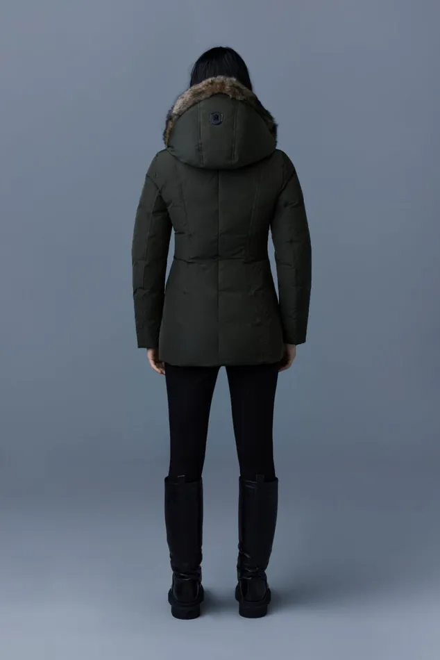 Shearling Jackets Women Mackage ADALI Down Coat With Sheepskin Signature Mackage Collar Black Shearling Jackets Women Mackage ADALI Down Coat With Sheepskin Signature Mackage Collar Black