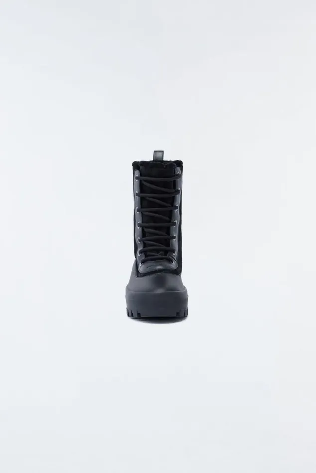 Shearling Lined Boots Men Mackage HERO Lamb Suede Winter Boot For Men Camel