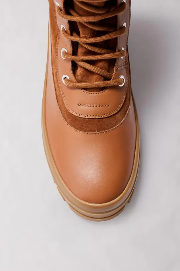 Shearling Lined Boots Men Mackage HERO Lamb Suede Winter Boot For Men Camel