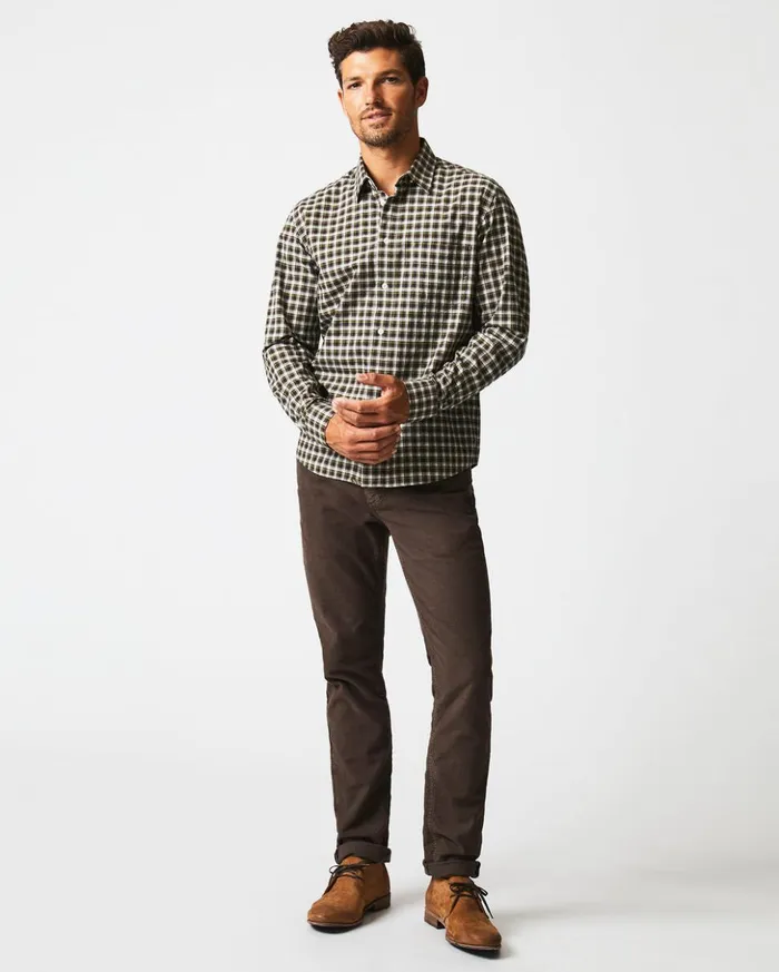 Shirting Men Billy Reid Boucle Check Tuscumbia Shirt Greenblack
