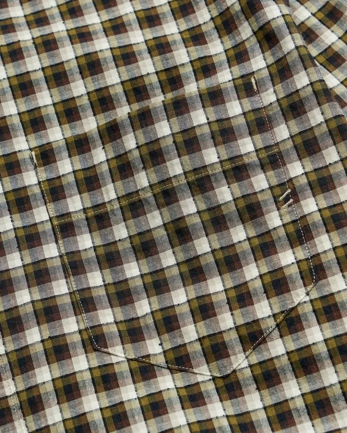 Shirting Men Billy Reid Boucle Check Tuscumbia Shirt Greenblack