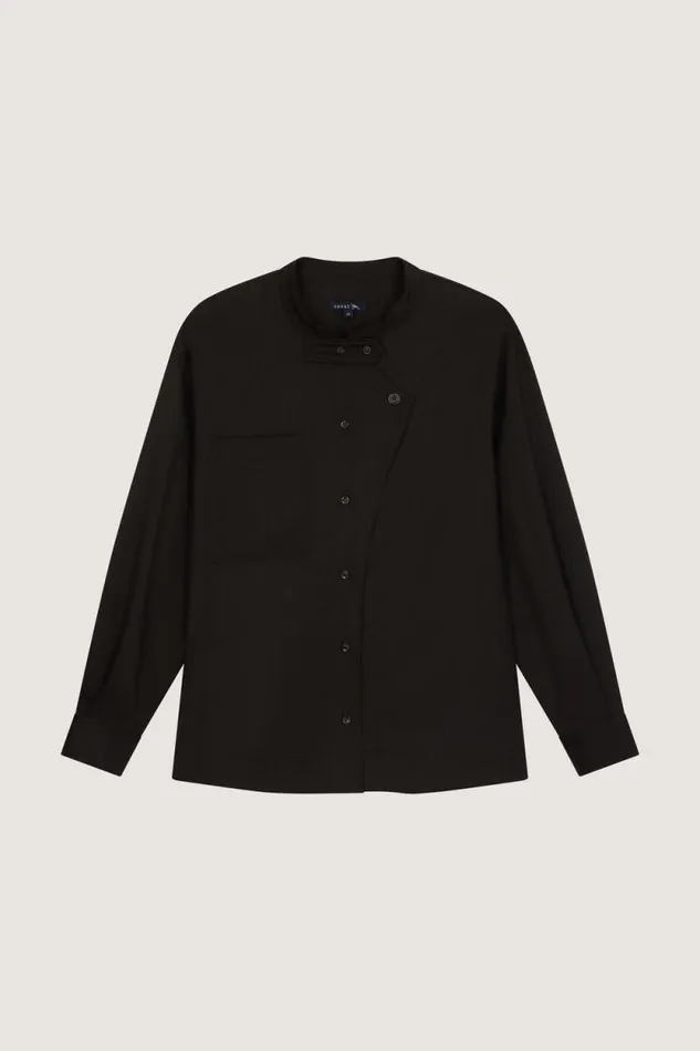 Shirts Women Soeur PHILO SHIRT Dark Brown