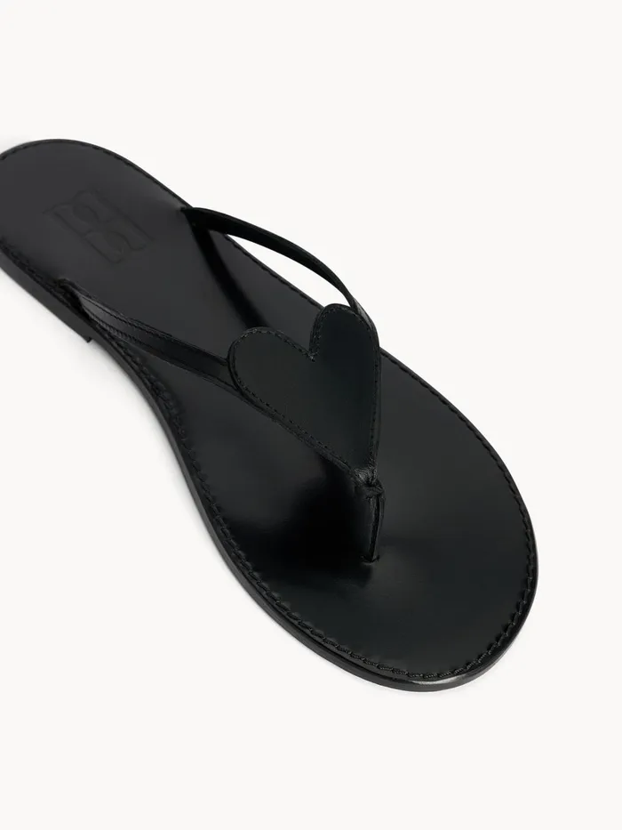 Shoes Women By Malene Birger Ladina Leather Sandals Black Shoes Women By Malene Birger Ladina Leather Sandals Black