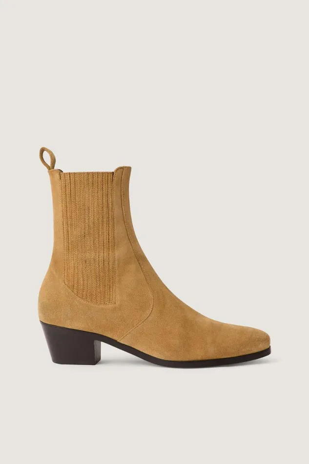 Shoes Women Soeur GAZETTE ANKLE BOOTS Beige