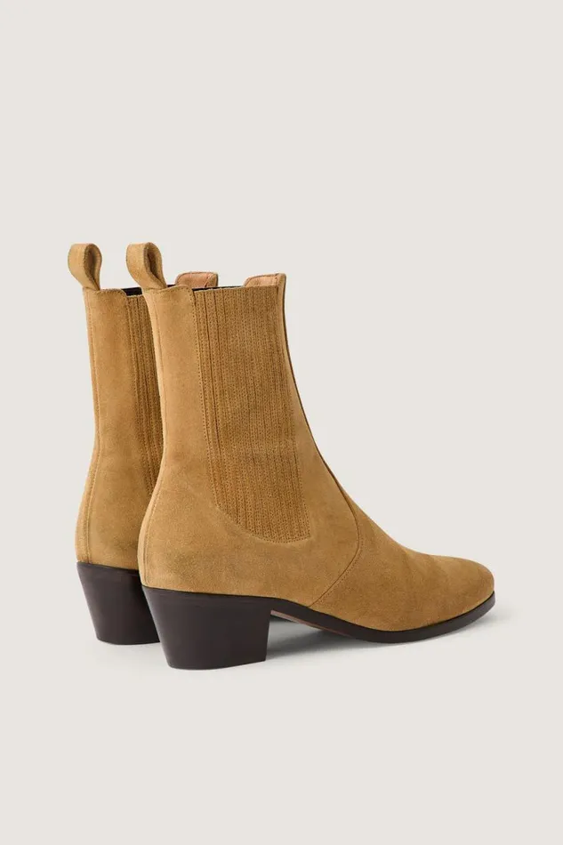 Shoes Women Soeur GAZETTE ANKLE BOOTS Beige