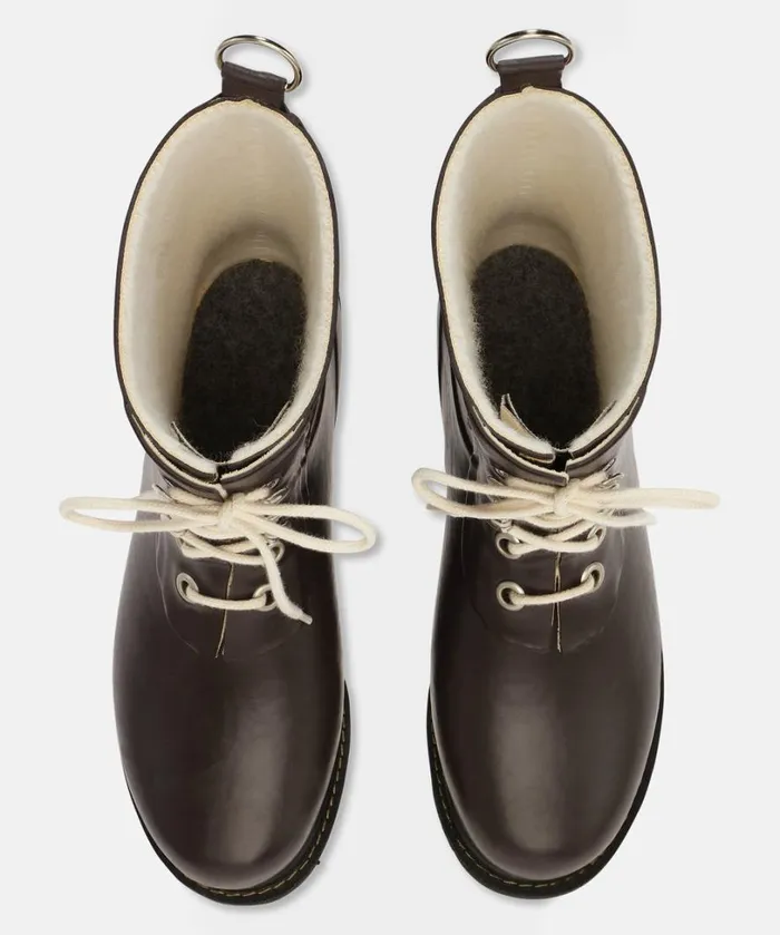 Short Rubber Boots 8211 Ganache Rainboots Ilse Jacobsen Rainboots Short