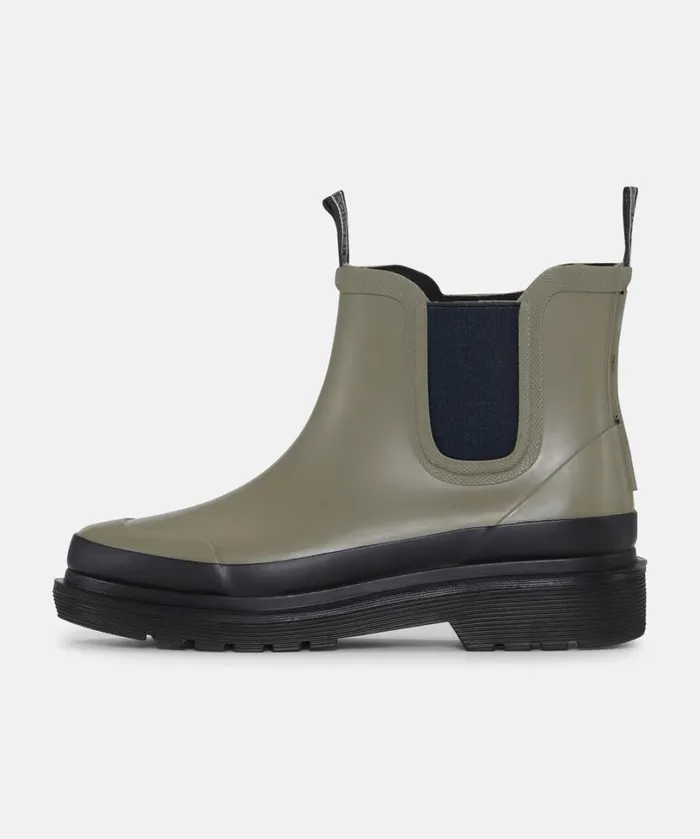 Short Rubber Boots 8211 Sage Rainboots Ilse Jacobsen Rainboots Short