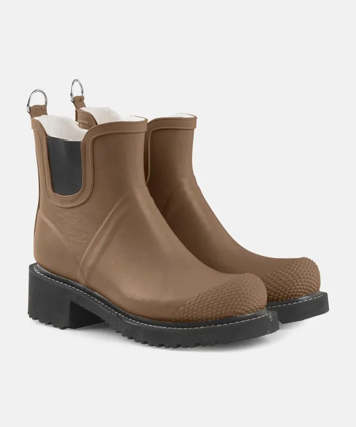 Short Rubber Boots With High Heel 8211 Otter Rainboots Ilse Jacobsen Rainboots Short