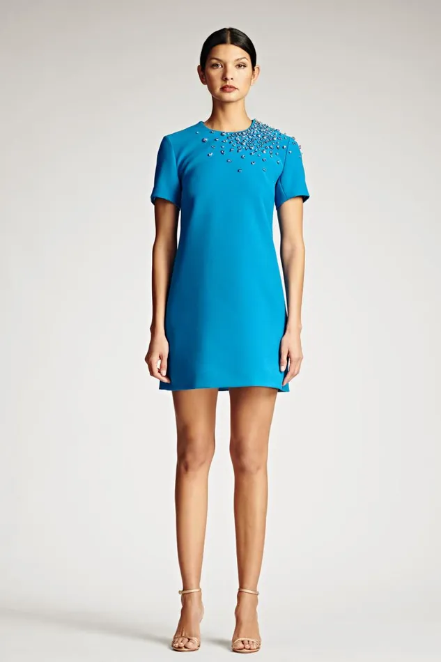 Short Women Sachin and Babi Lauren Dress 8211 Azure