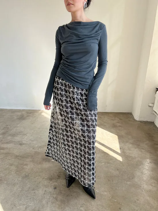 Skirts Lisa Says Gah Women Molly Maxi Skirt Bows