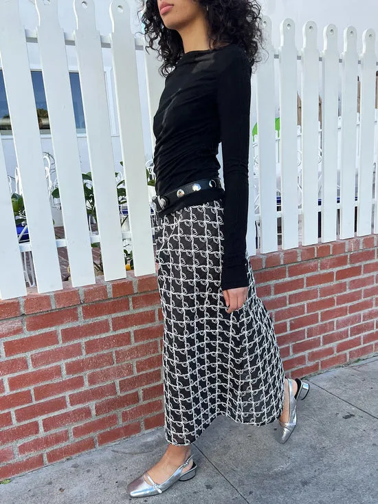 Skirts Lisa Says Gah Women Molly Maxi Skirt Bows