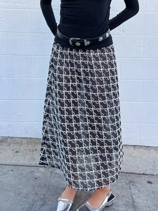 Skirts Lisa Says Gah Women Molly Maxi Skirt Bows