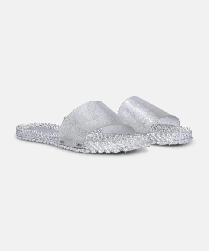 SlipOn Flip Flops 8211 Silver Shoes Ilse Jacobsen Flip Flops