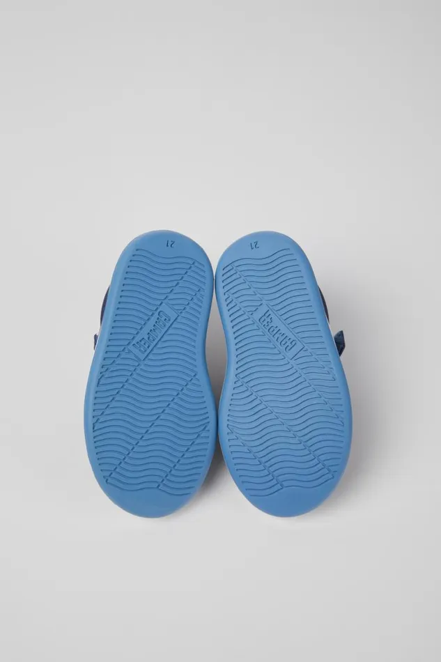 Sneakers Kids Camper Runner Blue Leather Sneakers Sneakers Kids Camper Runner Blue Leather Sneakers