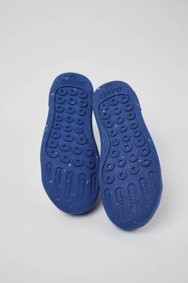 Sneakers Kids Camper Twins White Textile Slipon