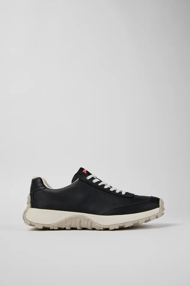 Sneakers Men Camper Drift Trail VIBRAM Black LeatherTextile Sneaker