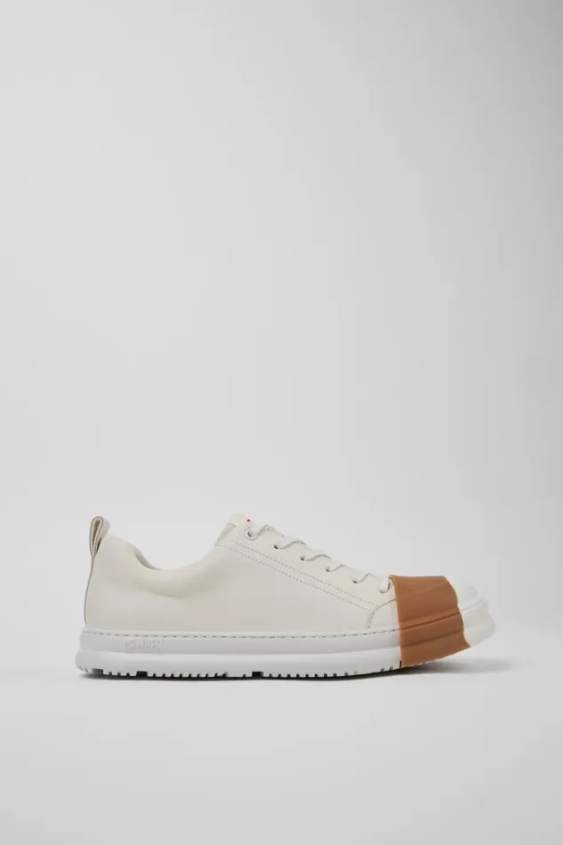 Sneakers Men Camper Junction Runner White Leather Sneakers