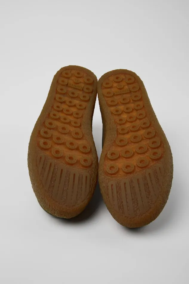 Sneakers Men Camper Peu Terreno Green Nubuck Shoes