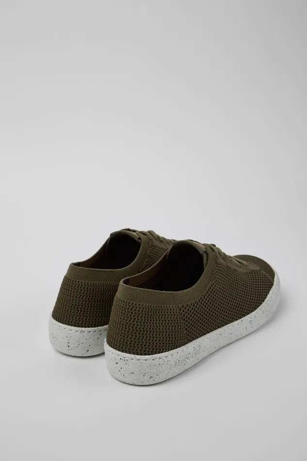 Sneakers Men Camper Peu Touring Green Textile Sneakers