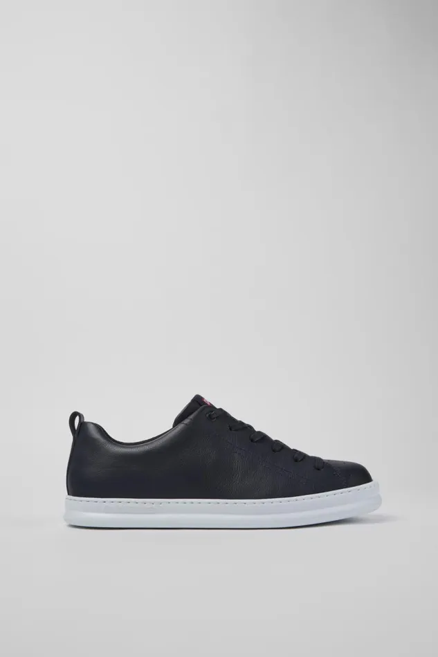 Sneakers Men Camper Runner Blue Leather Sneakers Sneakers Men Camper Runner Blue Leather Sneakers