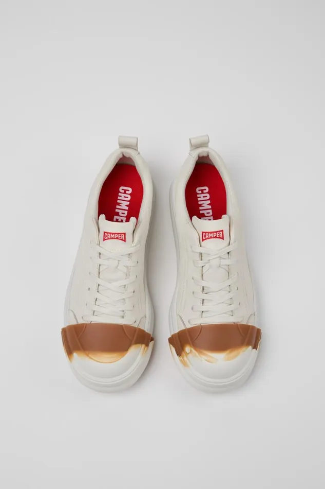 Sneakers Women Camper Junction Runner White Leather Sneakers