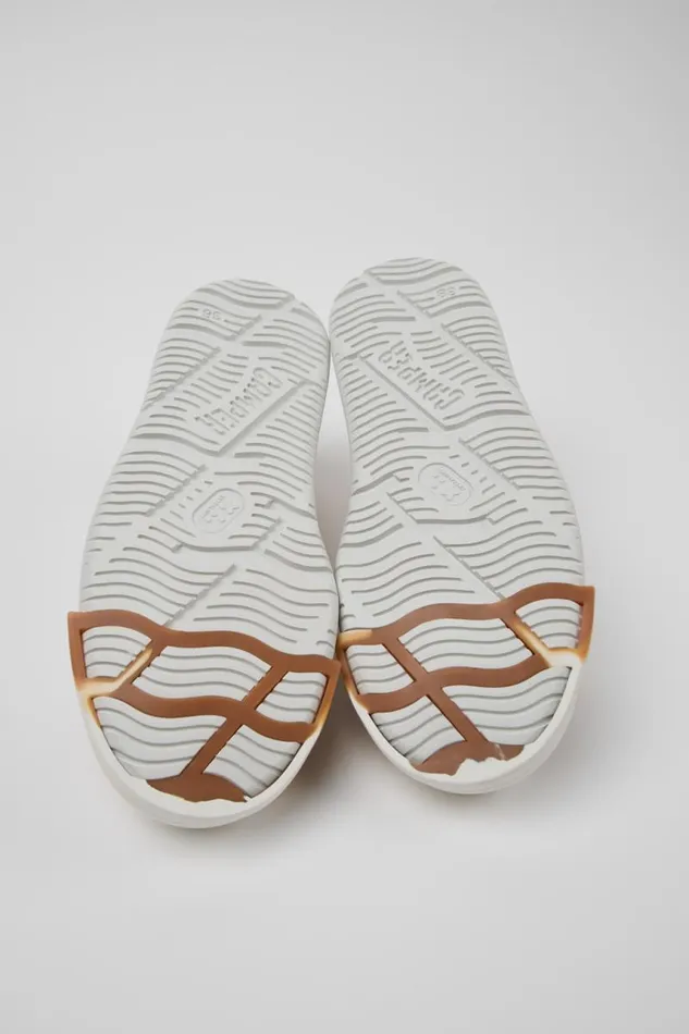 Sneakers Women Camper Junction Runner White Leather Sneakers