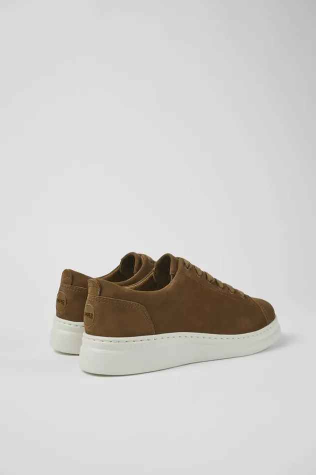 Sneakers Women Camper Runner Up Brown Nubuck Sneakers
