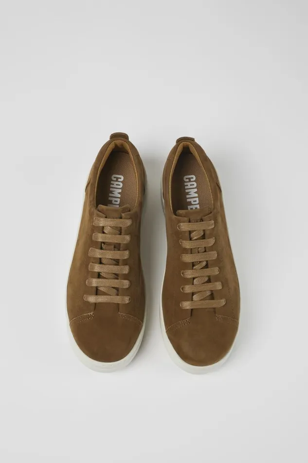 Sneakers Women Camper Runner Up Brown Nubuck Sneakers