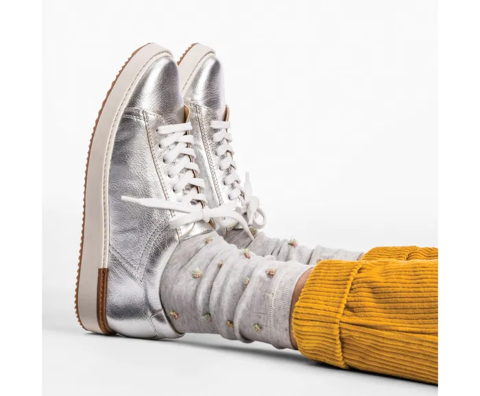 Sneakers Women Hush Puppies Sabine Sneaker Zebra Calf Hair