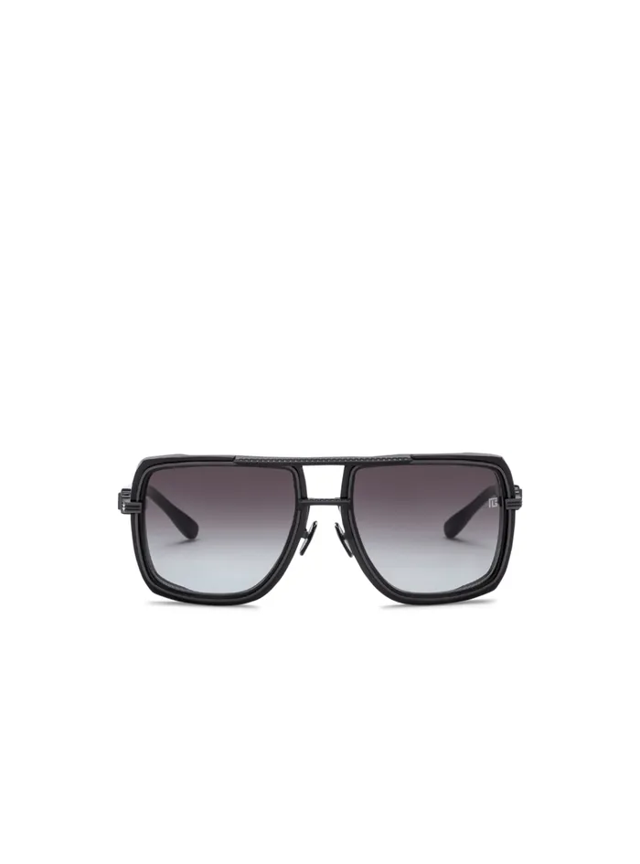 Soldier Sunglasses Black WomenMen Balmain Eyewear
