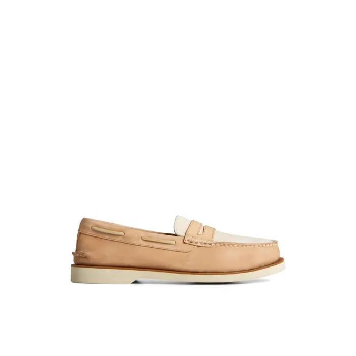 Sperry Authentic Original Double Sole Penny Loafer Brown Primary 8211 Multi Men Loafers and Oxfords