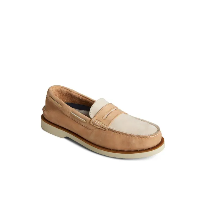 Sperry Authentic Original Double Sole Penny Loafer Brown Primary 8211 Multi Men Loafers and Oxfords