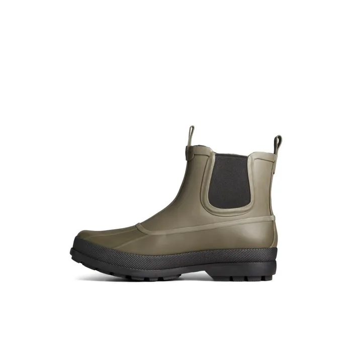 Sperry Cold Bay Rubber Chelsea Boot Medium Green Men Boots
