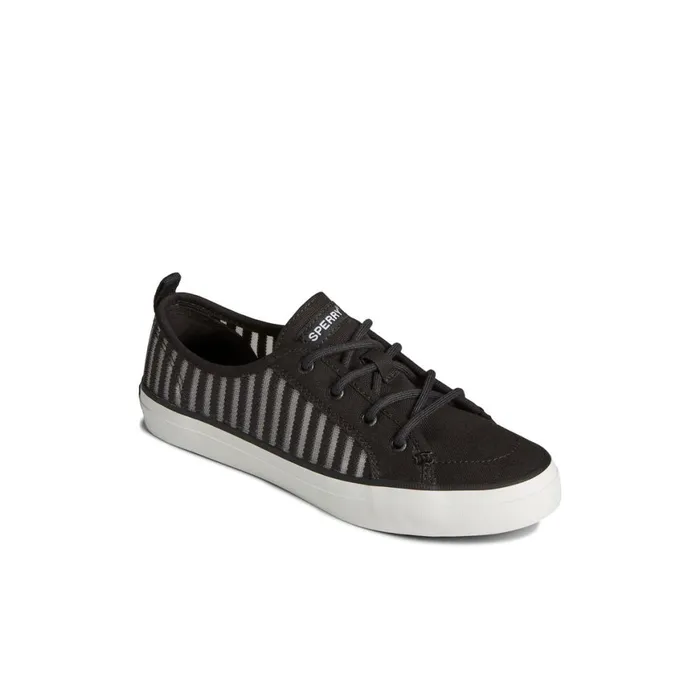 Sperry Crest Vibe Mesh Sneaker Black Women Sneakers