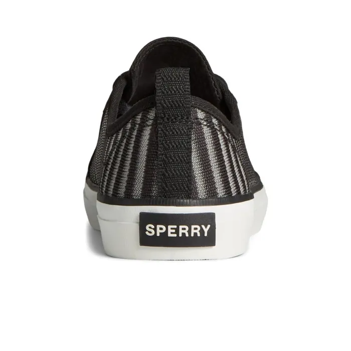 Sperry Crest Vibe Mesh Sneaker Black Women Sneakers
