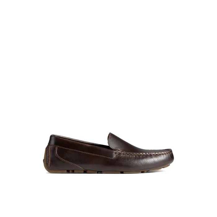 Sperry Davenport Venetian Driver Dark Brown Men Loafers and Oxfords