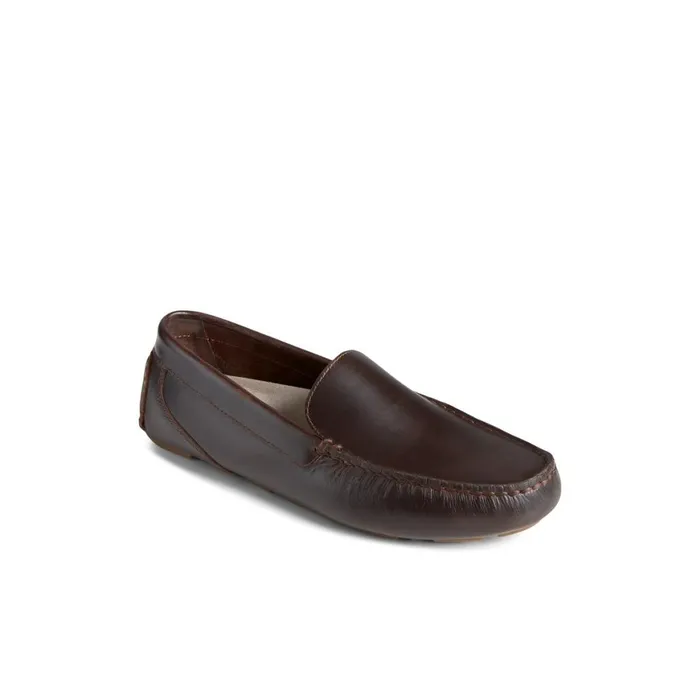 Sperry Davenport Venetian Driver Dark Brown Men Loafers and Oxfords