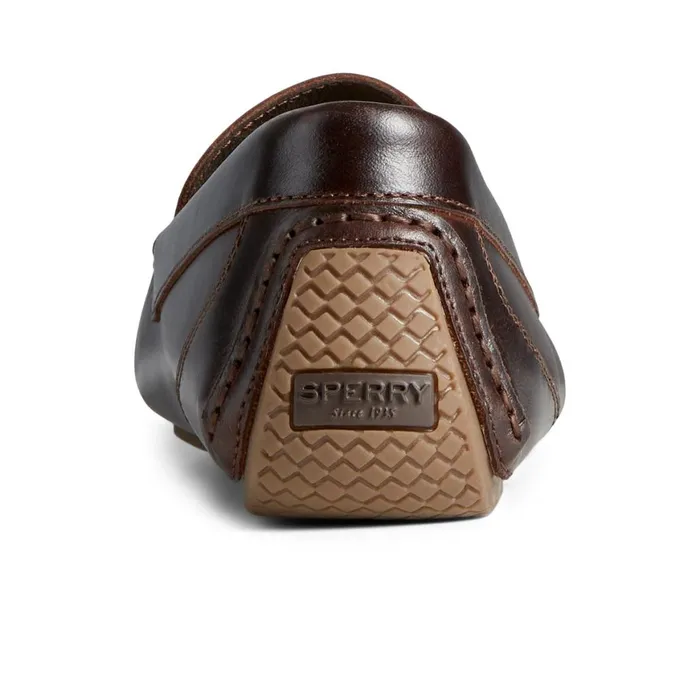Sperry Davenport Venetian Driver Dark Brown Men Loafers and Oxfords