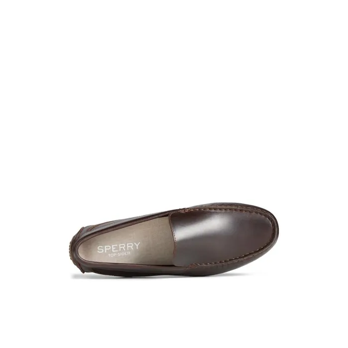Sperry Davenport Venetian Driver Dark Brown Men Loafers and Oxfords
